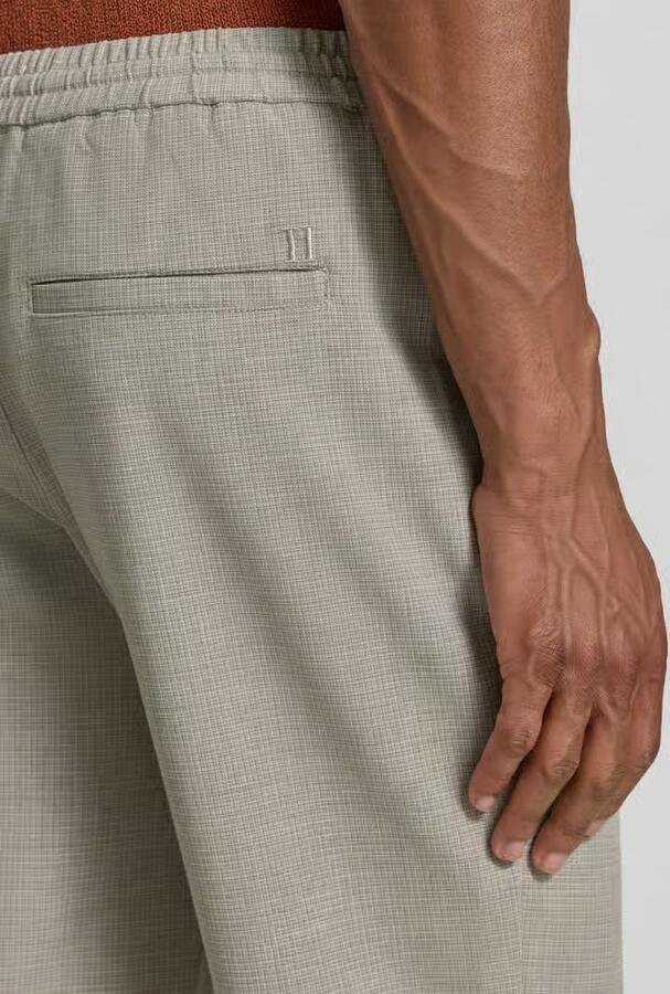 Les Deux Klein motief broek met elastische band