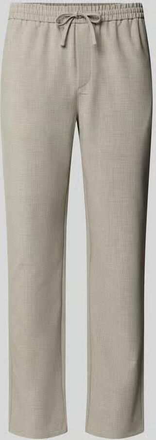 Les Deux Klein motief broek met elastische band - Foto 2
