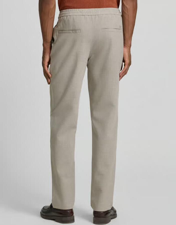 Les Deux Klein motief broek met elastische band - Foto 2