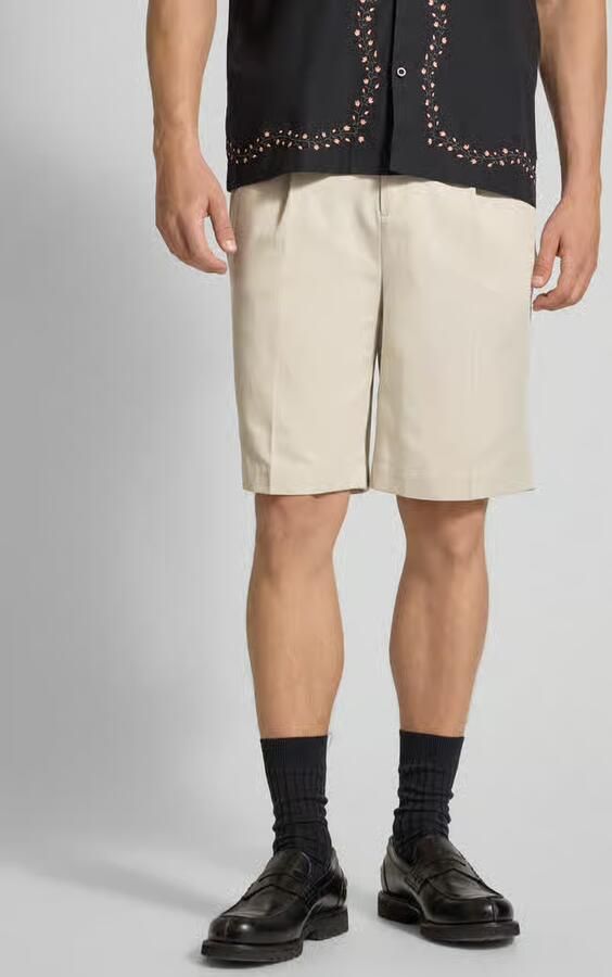 Les Deux Korte broek met persplooien model 'Randall' - Foto 2