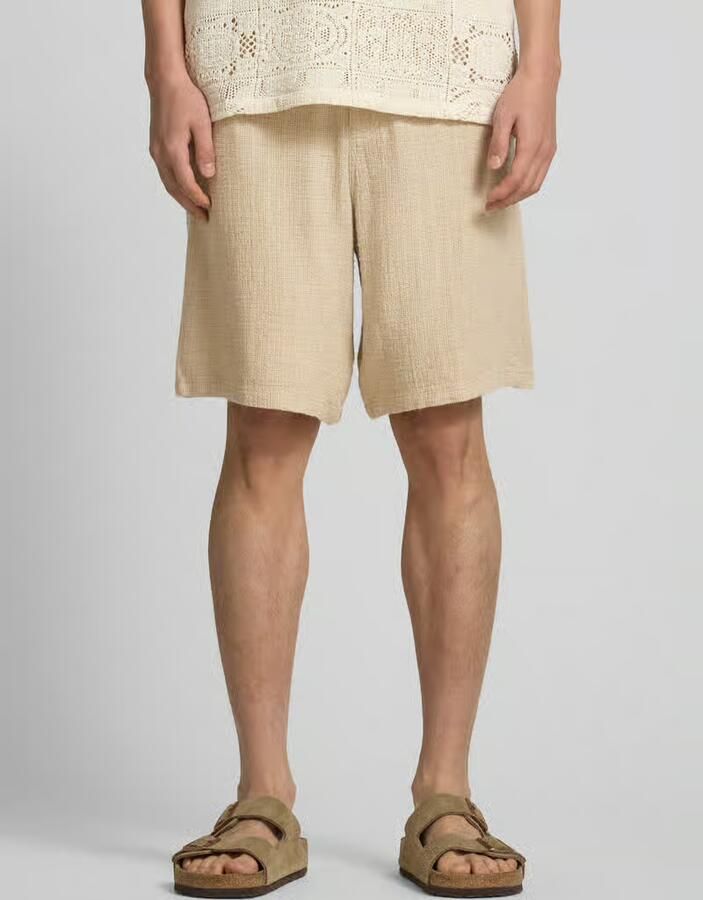 Les Deux Korte broek van viscosemix met steekzakken model 'Johnny' - Foto 2