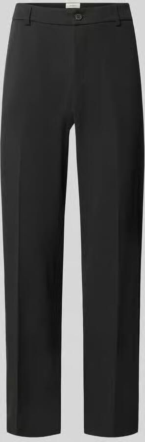 Les Deux Pantalon met persplooien model 'Como Solid Slack Pants'