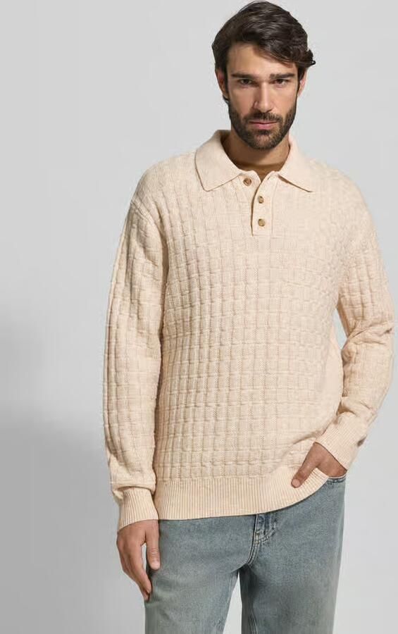 Les Deux Regular fit Gebreide pullover Met wol Model 'Gustav' - Foto 3