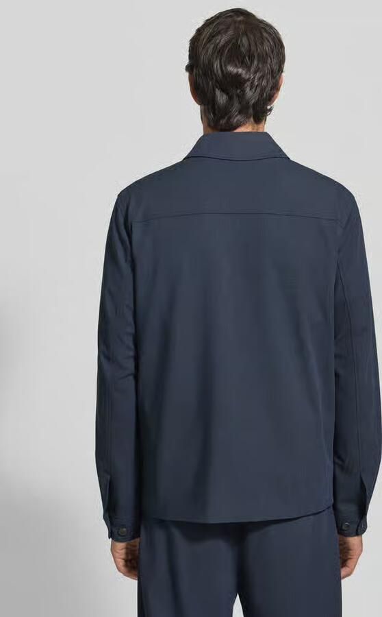 Les Deux Regular fit hemdjack met borstzakken Model 'Marseille'