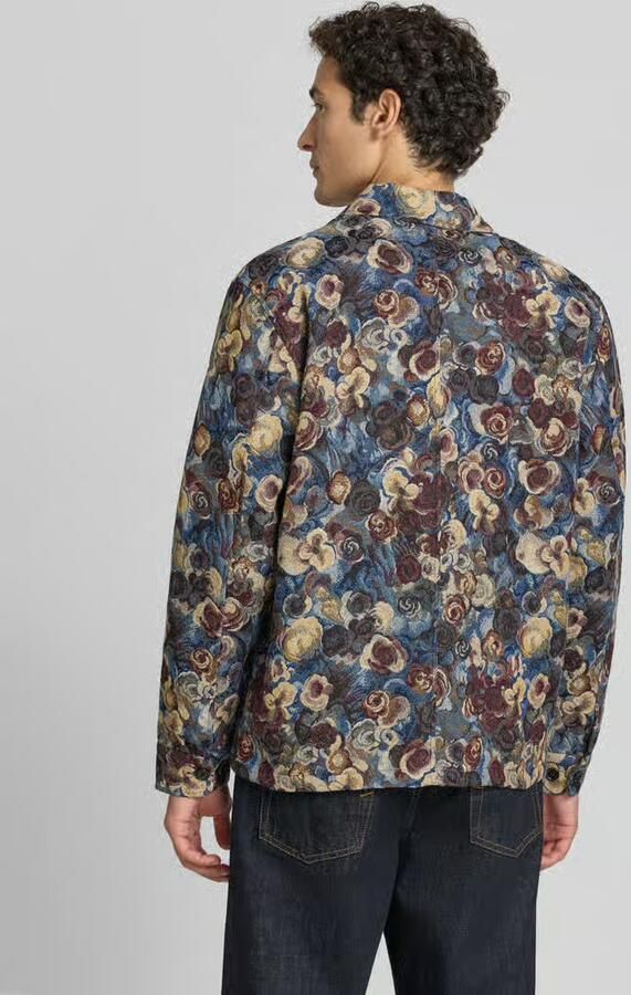 Les Deux Regular Fit overhemdjack in all-over look met kentkraag - Foto 2