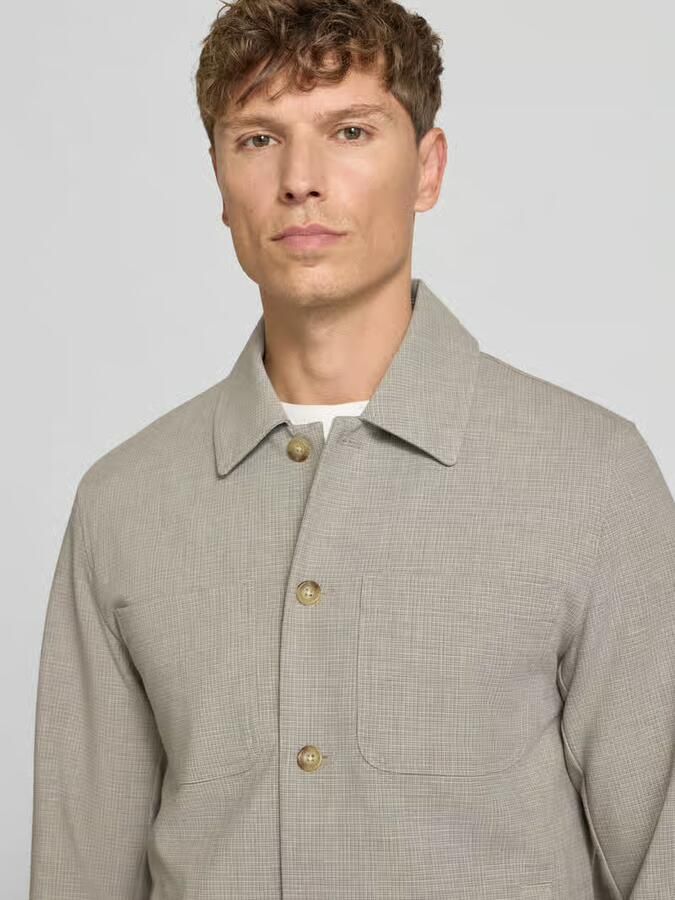 Les Deux regular fit overhemdjack met borstzakken