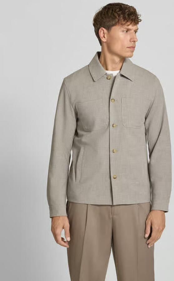 Les Deux regular fit overhemdjack met borstzakken - Foto 3