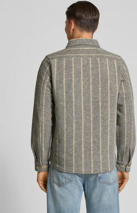 Les Deux Regular fit overhemdjack met wol model 'Lennon'