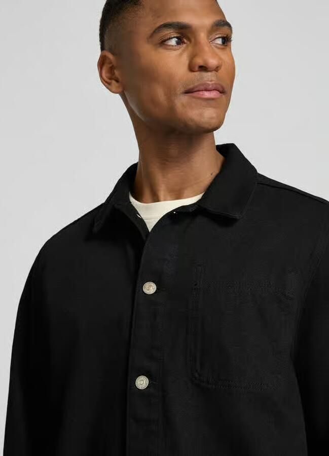 Les Deux regular fit overshirt met borstzak model 'Layton'