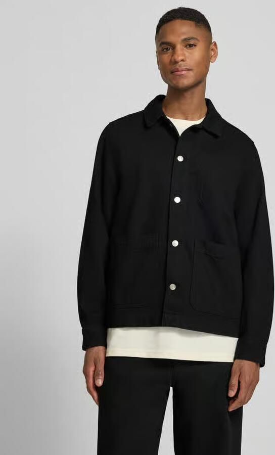 Les Deux regular fit overshirt met borstzak model 'Layton' - Foto 2