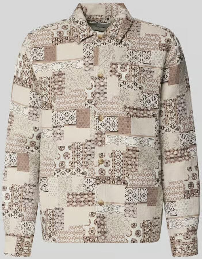 Les Deux regular fit overshirt met kentkraag model 'Layton' - Foto 2