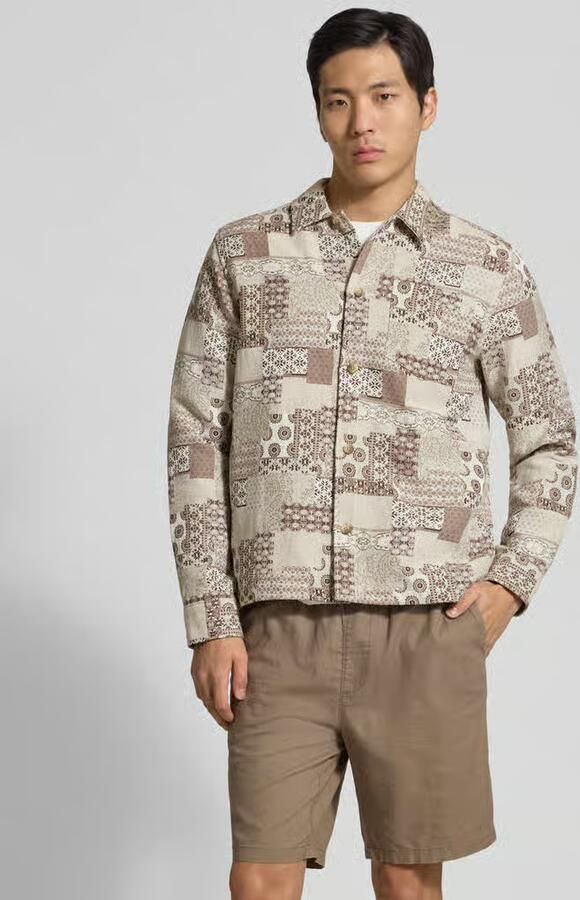 Les Deux regular fit overshirt met kentkraag model 'Layton' - Foto 3