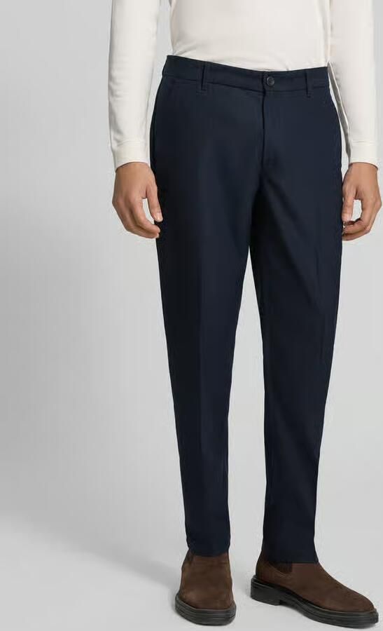 Les Deux Regular Fit pantalon met persplooien - Foto 3