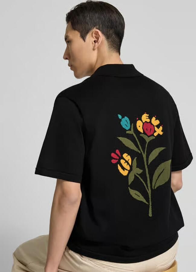 Les Deux Regular fit vrijetijdsoverhemd met 1 2-mouwen model 'Geoffroy'
