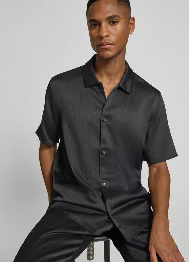 Les Deux regular fit vrijetijdsoverhemd met kentkraag model 'Hector'