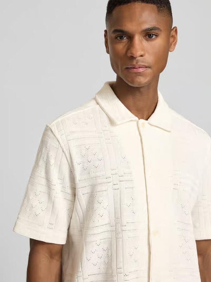 Les Deux regular fit vrijetijdsoverhemd met kentkraag model 'Hector'