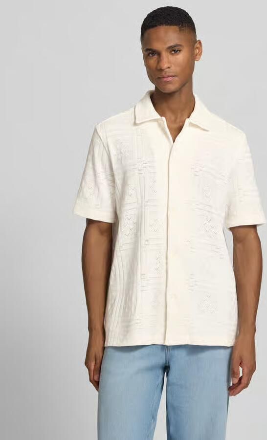 Les Deux regular fit vrijetijdsoverhemd met kentkraag model 'Hector' - Foto 4