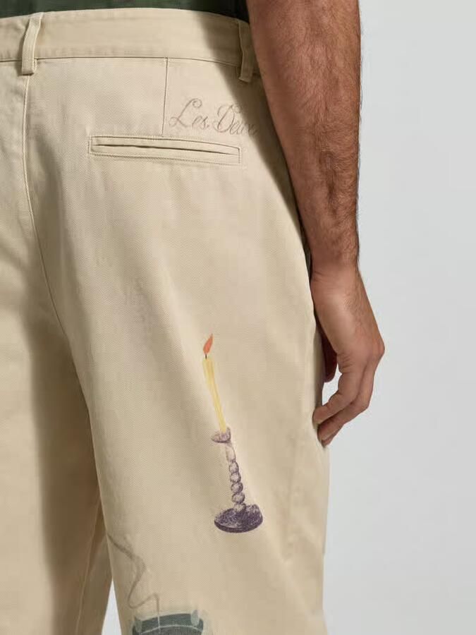 Les Deux Stoffen broek met motiefprints model 'Romeo' - Foto 2