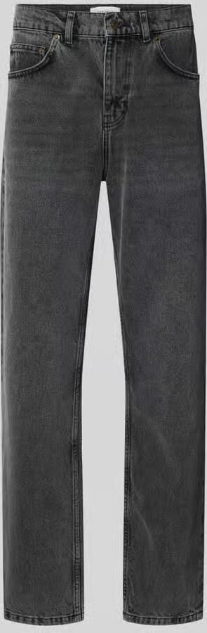 Les Deux Straight fit jeans in used-look model 'Ryder'