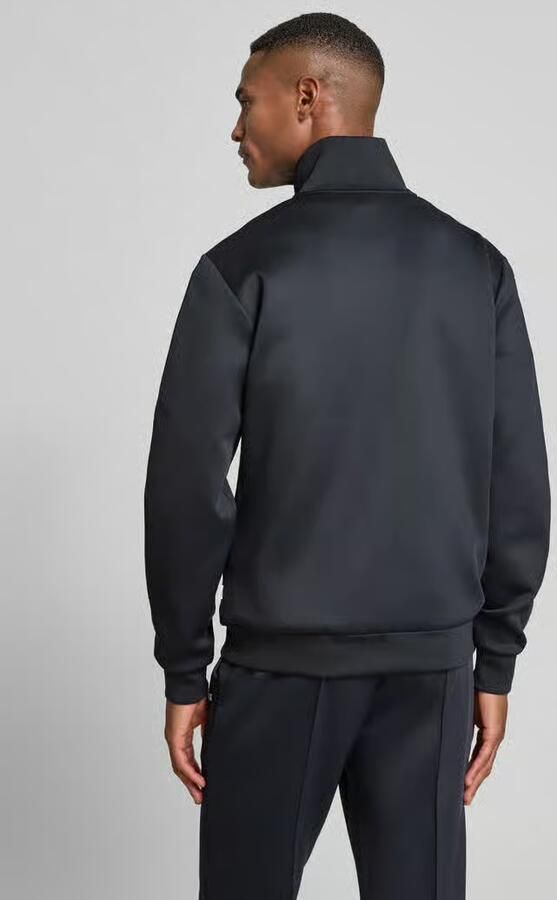 Les Deux Sweatjack met labelprint model 'Ballier'