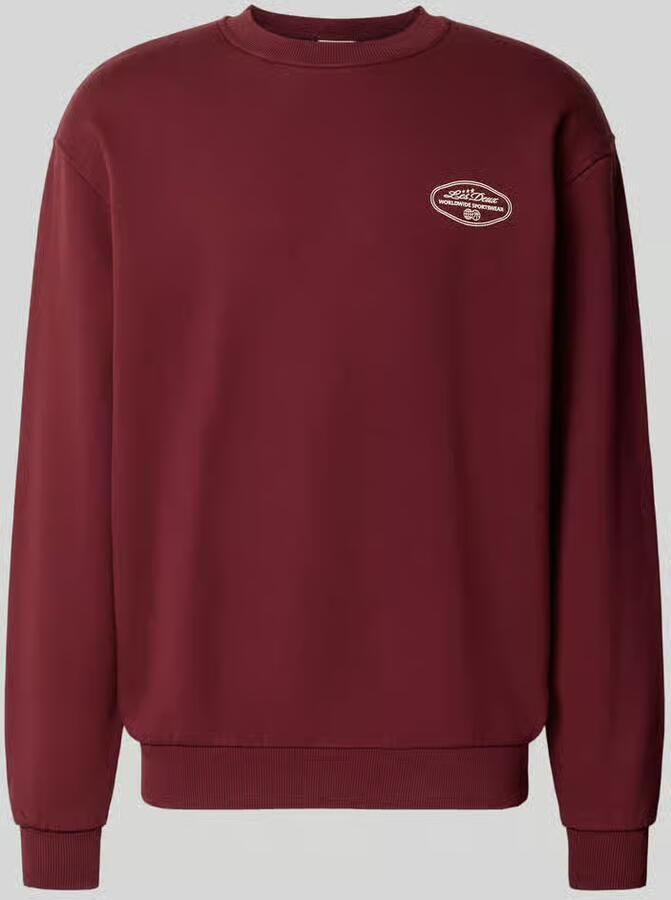 Les Deux Sweatshirt met logoprint model 'Worldwide'