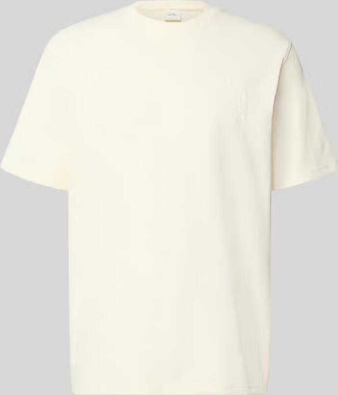 Les Deux t-shirt met labelprint model 'Ben Goods' - Foto 2