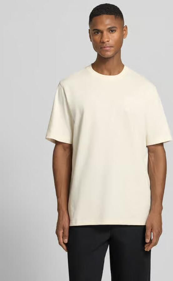 Les Deux t-shirt met labelprint model 'Ben Goods' - Foto 4