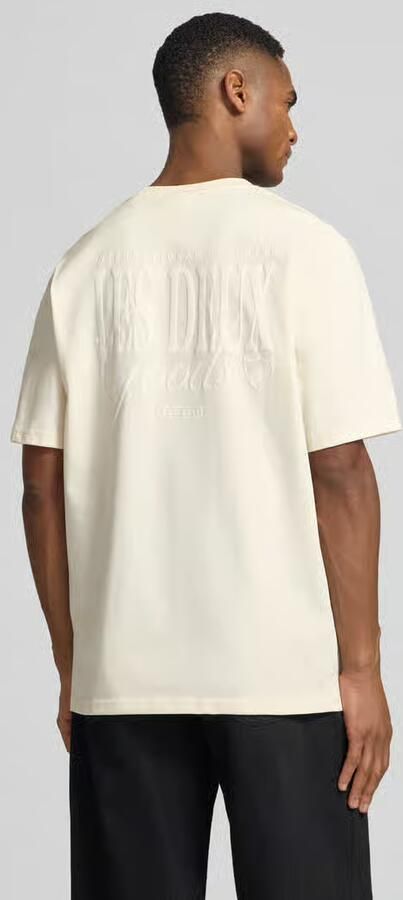 Les Deux t-shirt met labelprint model 'Ben Goods'