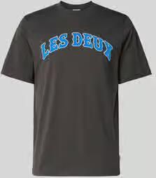 Les Deux T-shirt met labelprint model 'Brady'