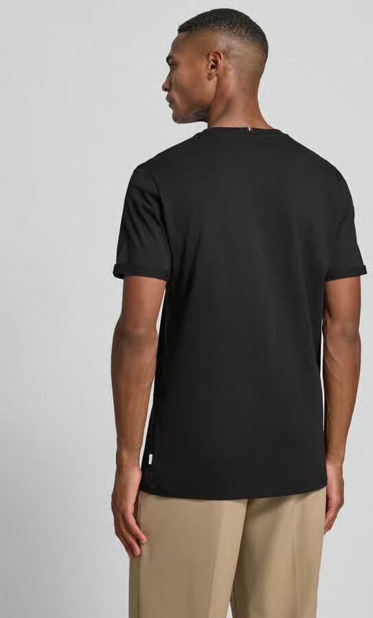 Les Deux T-shirt met labelprint model 'Encore'