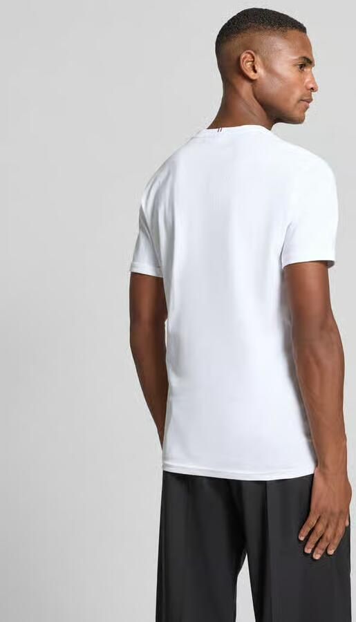 Les Deux T-shirt met labelprint model 'Encore' - Foto 3