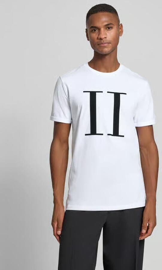 Les Deux T-shirt met labelprint model 'Encore' - Foto 2