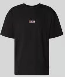 Les Deux T-shirt met logoprint model 'Chase'