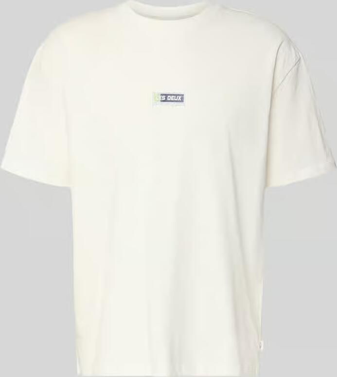 Les Deux T-shirt met logoprint model 'Chase' - Foto 2