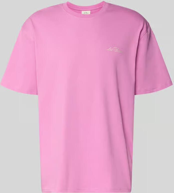 Les Deux T-shirt met logoprint model 'Crew' - Foto 2
