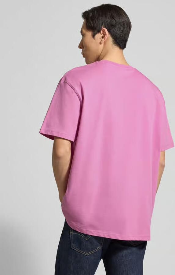 Les Deux T-shirt met logoprint model 'Crew' - Foto 3