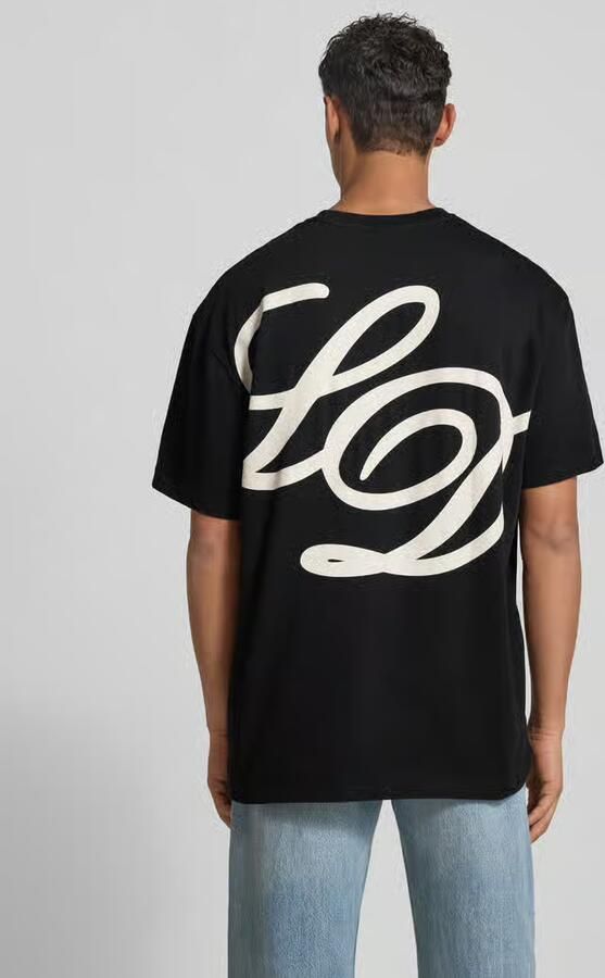 Les Deux T-shirt met ronde hals model 'Danton'