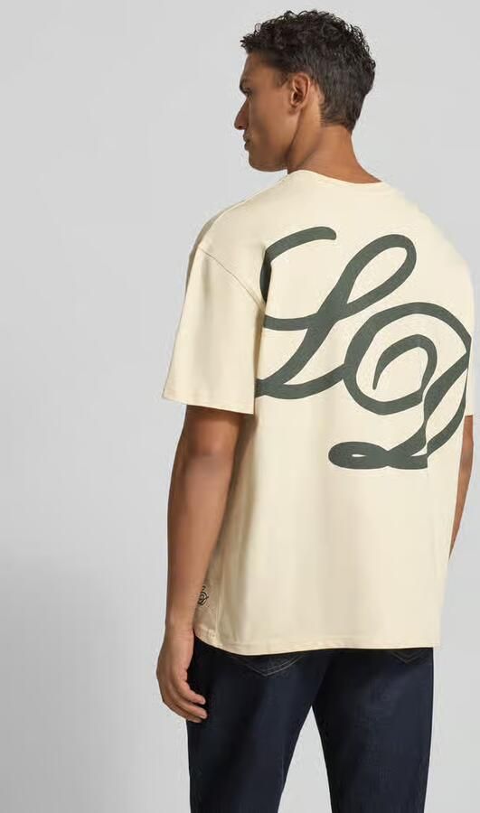 Les Deux T-shirt met ronde hals model 'Danton'
