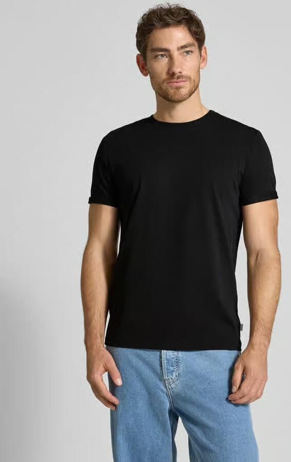 Les Deux T-shirt met ronde hals model 'Norregaard' - Foto 2
