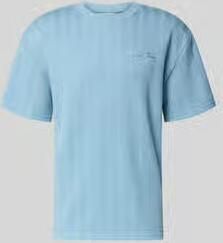 Les Deux T-shirt met structuurpatroon en ronde hals