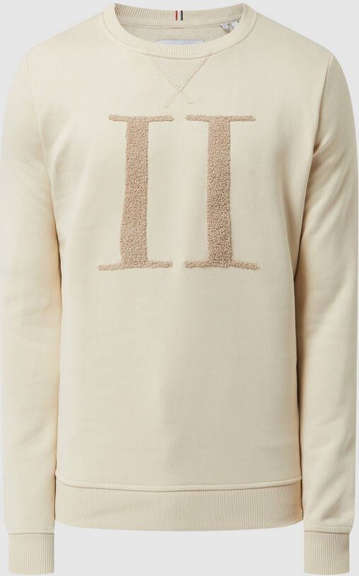 Les Deux Sweatshirt met flockprint model 'Encore'