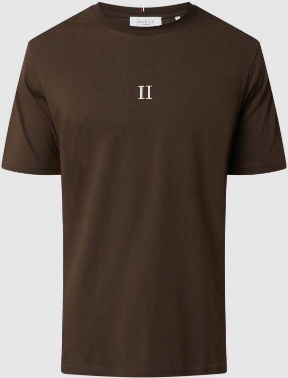 Les Deux T-shirt van katoen model 'Mini Encore'
