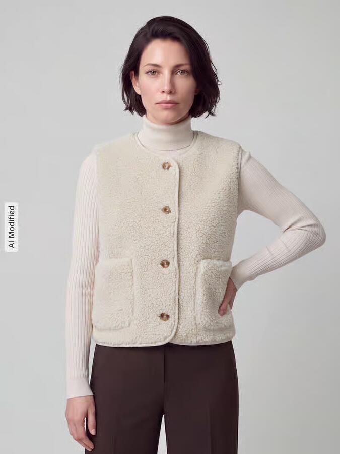 Levi's 300 Bodywarmer met opgestikte zakken - Foto 3