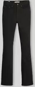 Levi's 725 HIGH RISE BOOTCUT high waist bootcut jeans black denim - Foto 4
