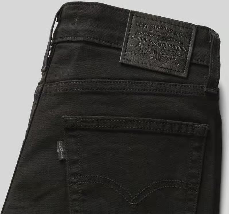 Levi's 725 HIGH RISE BOOTCUT high waist bootcut jeans black denim - Foto 4