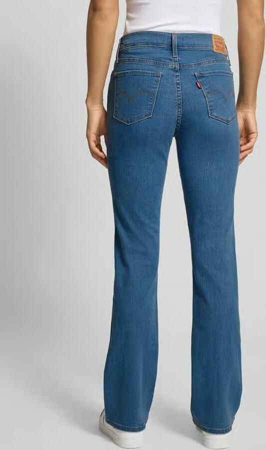 Levi's 300 bootcut jeans van katoenmix model '315' - Foto 4