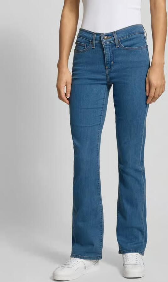 Levi's 300 bootcut jeans van katoenmix model '315' - Foto 3