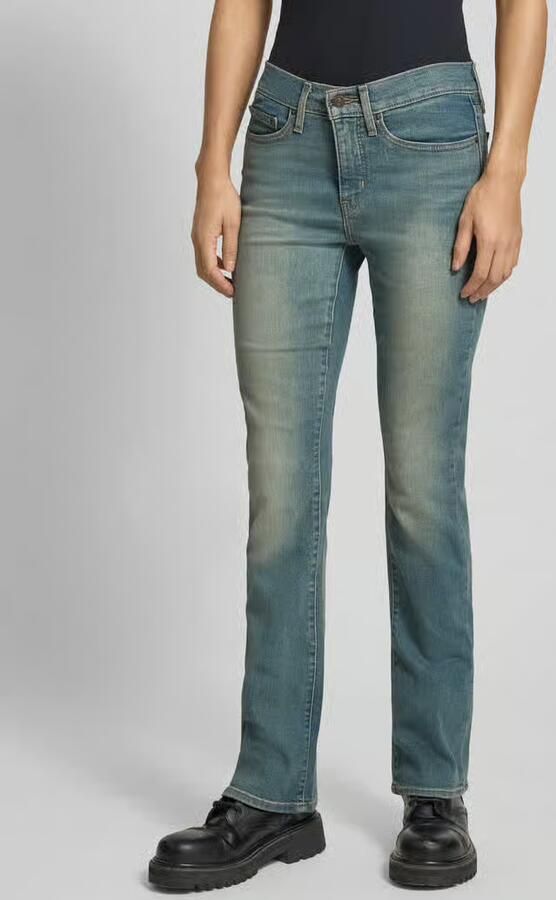 Levi's 300 Bootcut-jeans van katoenmix model '315' - Foto 2