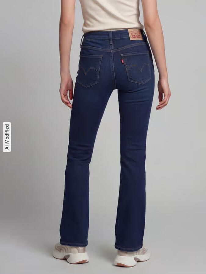 Levi's 300 Bootcut jeans van katoenmix model '315 ' - Foto 2