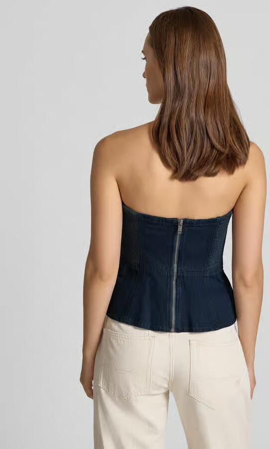 Levi's 300 Bustiertop van pure katoen model 'SWEETHEART BUSTIER' - Foto 3